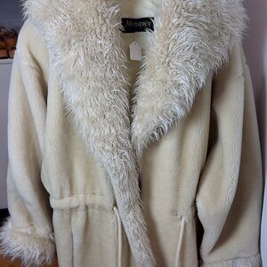 Monterey Women's Plush Cream Teddy Jacket